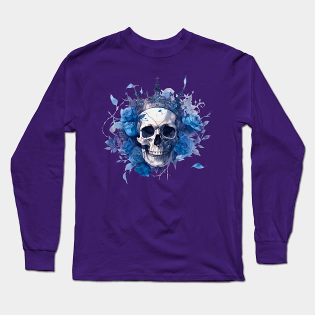 The Monarchy of Death Long Sleeve T-Shirt by Thoru.Art